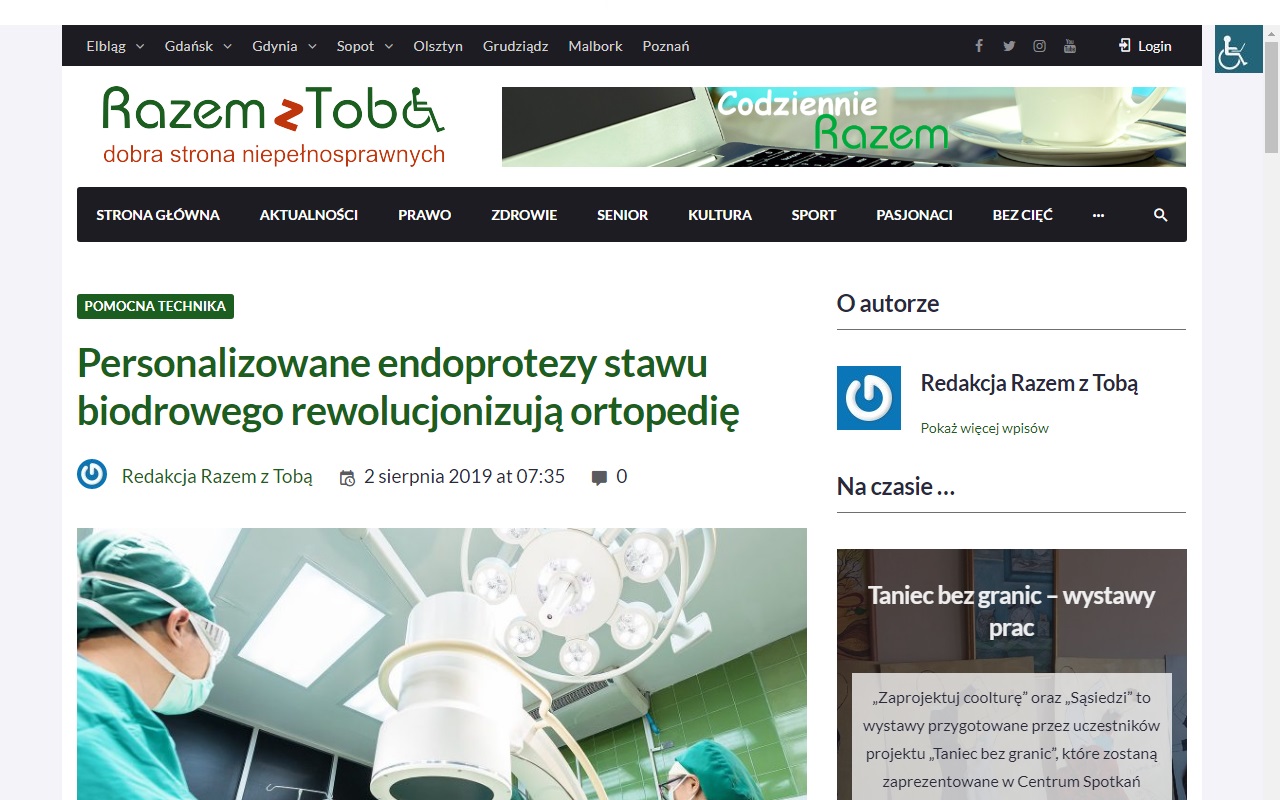 Spersonalizowany implant stawu kolanowego 